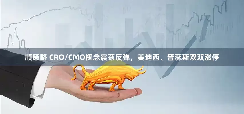 顺策略 CRO/CMO概念震荡反弹，美迪西、普蕊斯双双涨停